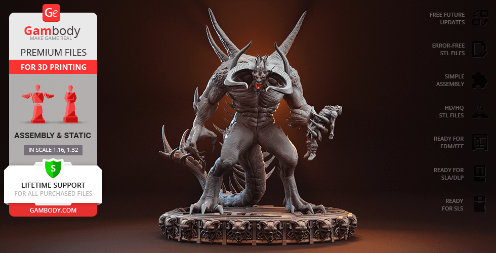 Buy Diablo II Classic 3D Printing Figurine | Assembly