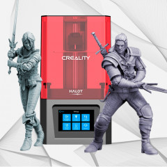 preview of Creality Resin 3D Printer + Witcher + Ciri