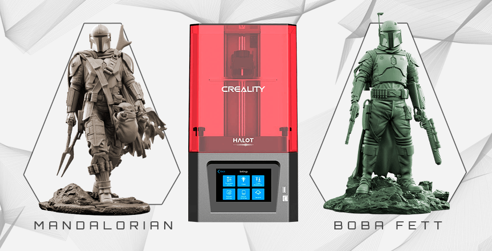 HALOT-ONE Resin 3D Printer + Free The and Boba Fett 2022 STL Files | Gambody