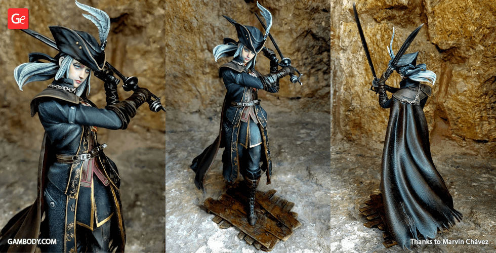 Buy Lady Maria 3D Printing Figurine | Assembly