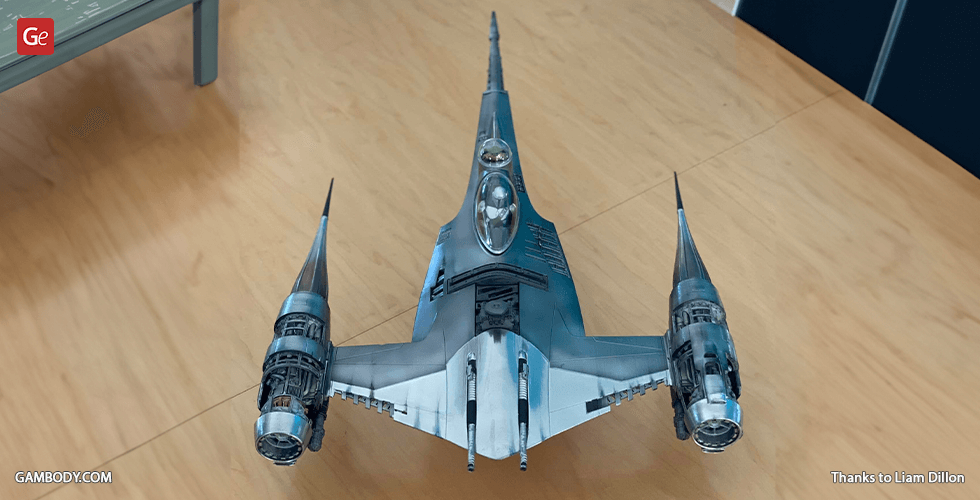 Buy The Mandalorian's N-1 Starfighter 3D Printing Model | Assembly