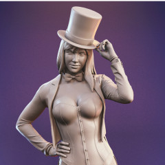 preview of Zatanna 3D Printing Figurine | Assembly