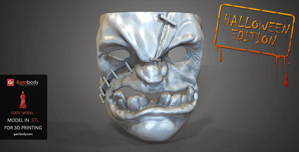 Buy Pudge Mask for 3D Printing