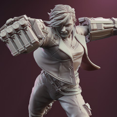preview of Vi Arcane 3D Printing Figurine | Assembly