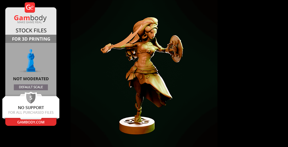 Buy Urbosa - Zelda Breath of the Wild 3D print model