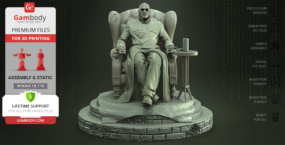 Buy Morpheus 3D Printing Figurine | Assembly