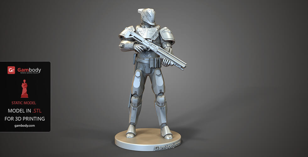 Buy Lord Saladin 3D Printing Figurine | Static
