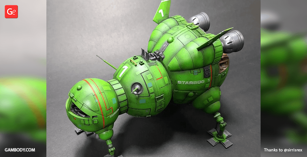 Buy Starbug 3D Printing Model | Assembly + Active
