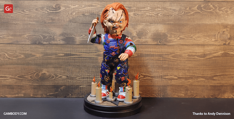 Buy Chucky 3D Printing Figurine | Assembly