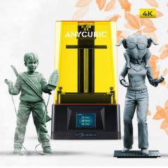 preview of Anycubic Mono 4K 3D Printer + Kevin + Monica