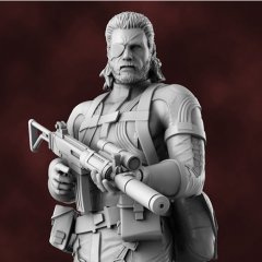 preview of Big Boss 3D Printing Figurine | Assembly