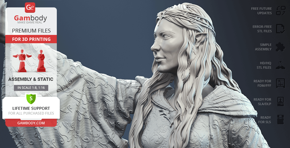 Galadriel - 3D Print files | Gambody