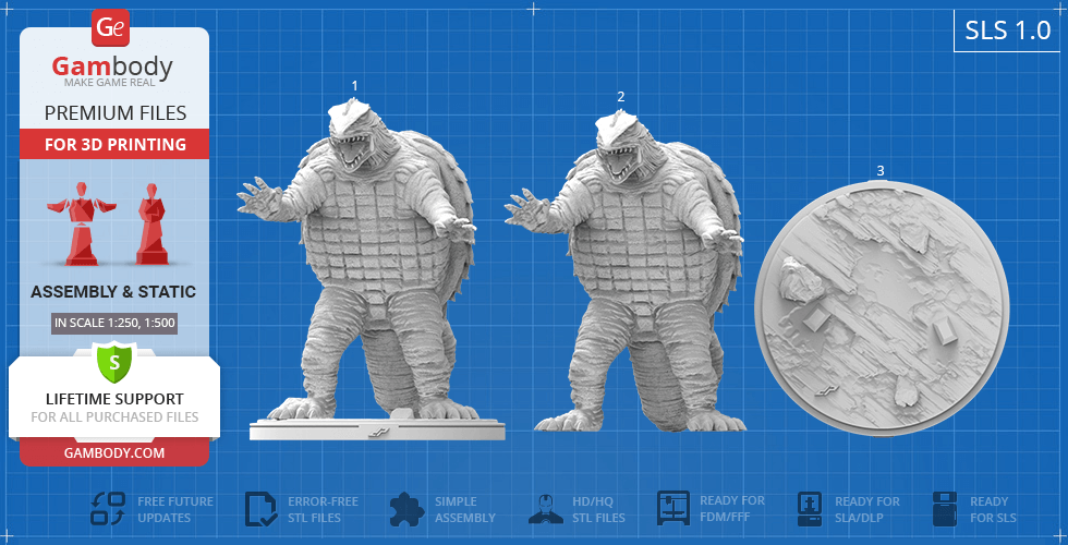 Mini Gamera by KN16, Download free STL model