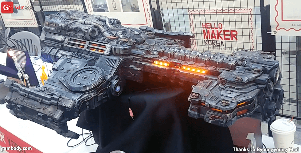 Buy Terran Battlecruiser 3D Printing Model | Assembly