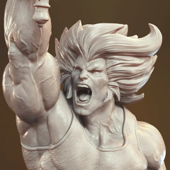 preview of Lion-O 3D Printing Figurine | Assembly