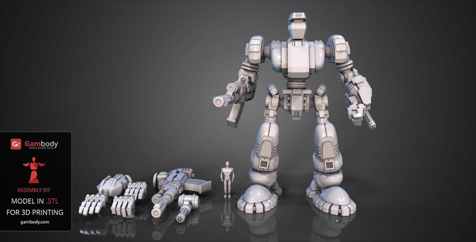 Buy 1/100 Scale Defender Mk1 Kit | Assembly 3D Print