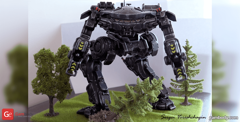 Buy MWO King Crab 3D Printing Model | Assembly + Active