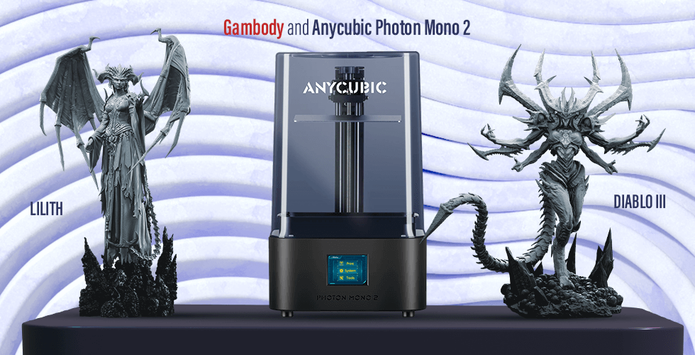 ANYCUBIC Photon Mono 2 High-Speed 3D Printing 6.6 4K+ Monochrome