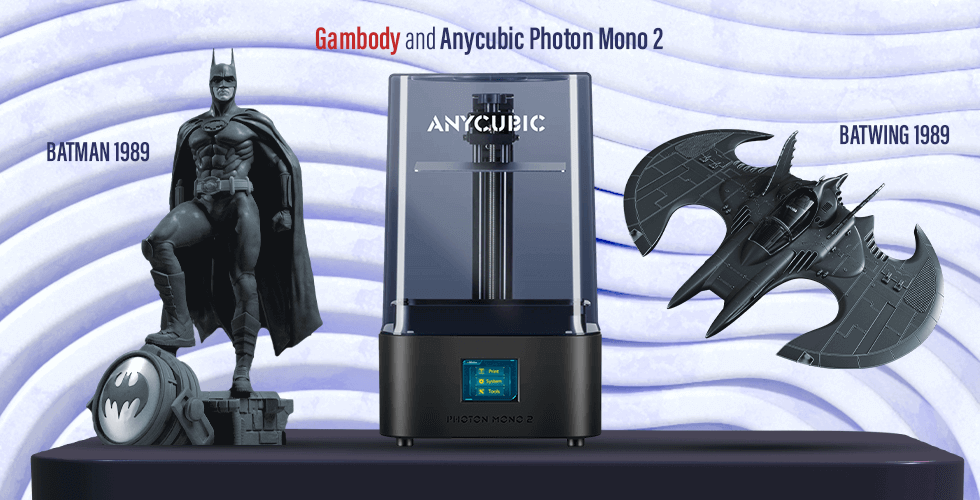 Buy Anycubic Photon Mono 2 3D printer + Batman + Batwing