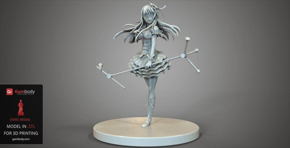 Buy Idolmaster Girl 3D Printing Figurine | Static