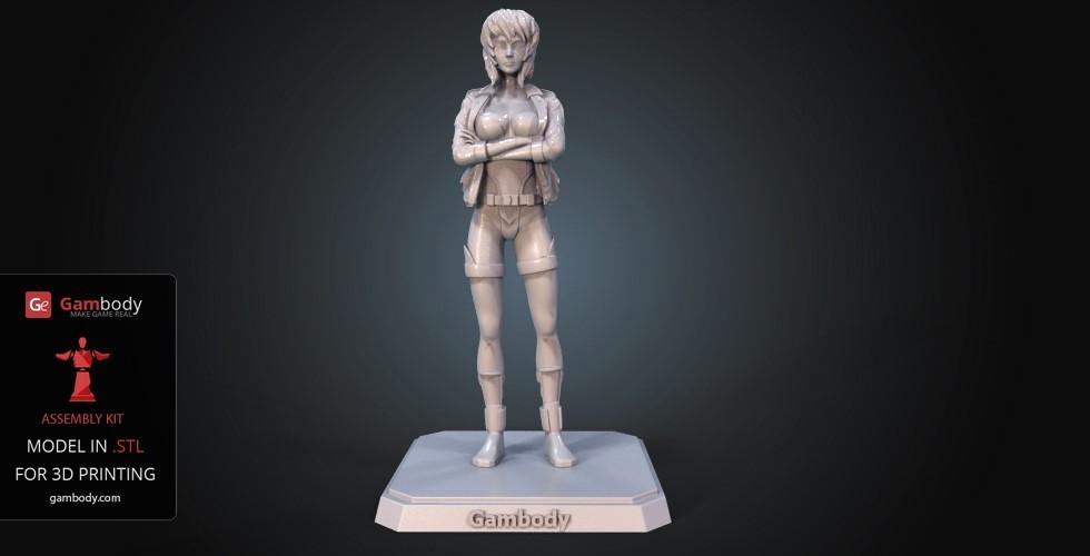 Buy Major Kusanagi 3D Printing Figurine | Assembly