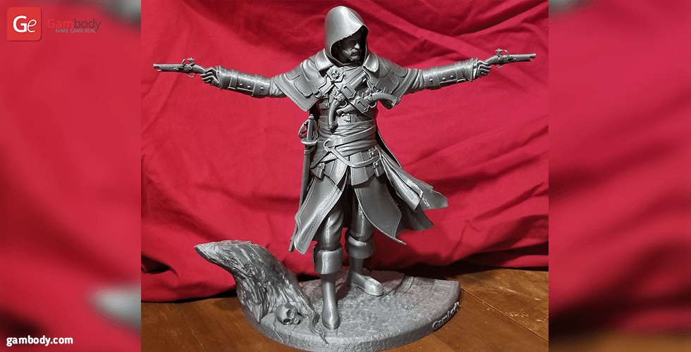 Buy Edward Kenway 3D Model | Static + Assembly