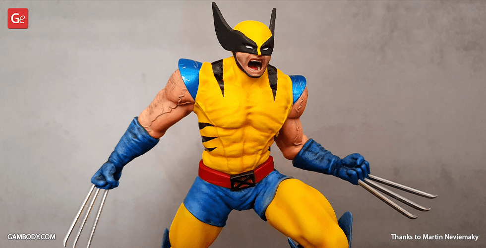 Buy Wolverine 3D Printing Figurine | Assembly