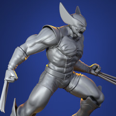 preview of Wolverine 3D Printing Figurine | Assembly
