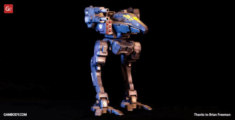 Buy MWO Raven 3D Printing Model | Assembly + Action