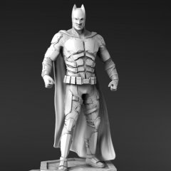 preview of Batman 3D Printing Miniature | Assembly