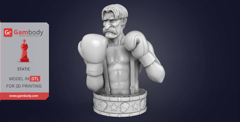 Buy Von Kaiser Bust 3D Printing Figurine | Static