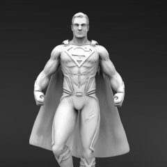 preview of Superman 3D Printing Miniature | Assembly