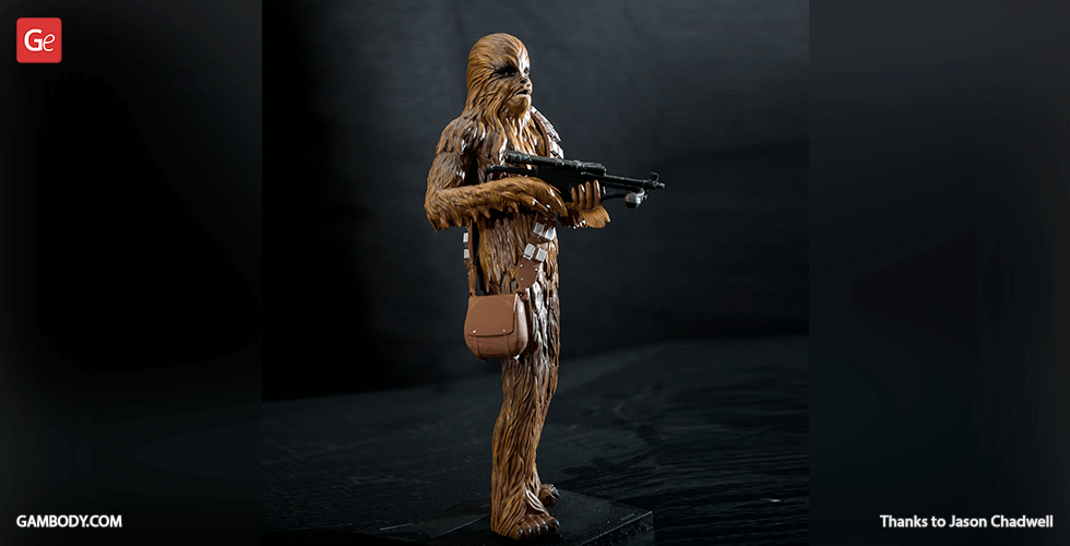 Buy Chewbacca 3D Printing Figurine  | Assembly