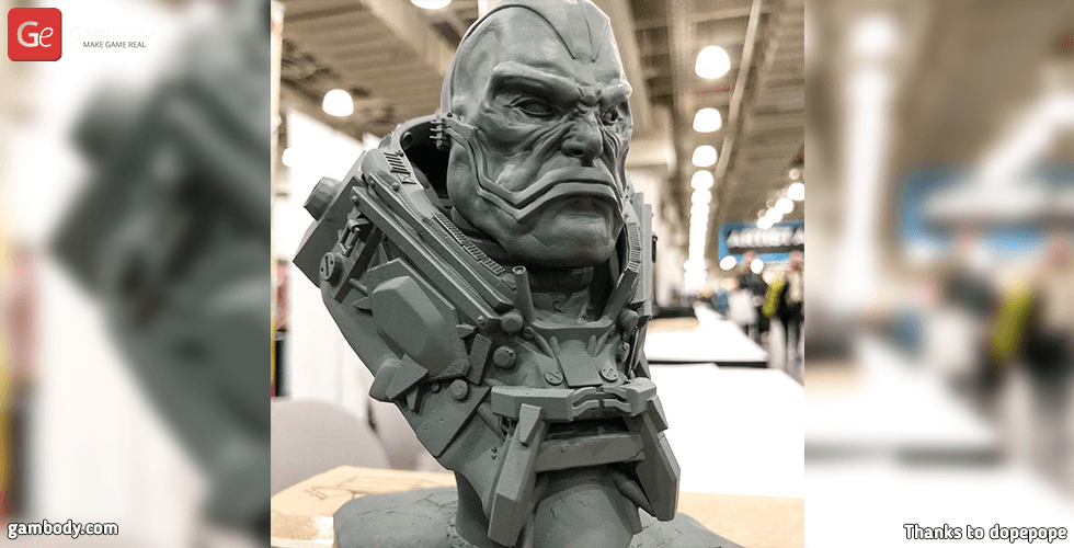 Buy Apocalypse Bust 3D Miniature | Static