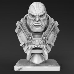 preview of Apocalypse Bust 3D Miniature | Static