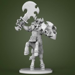 preview of Lynel 3D Printing Miniature | Assembly