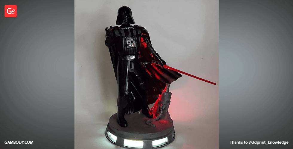 Buy Darth Vader 3D Printing Figurine | Assembly