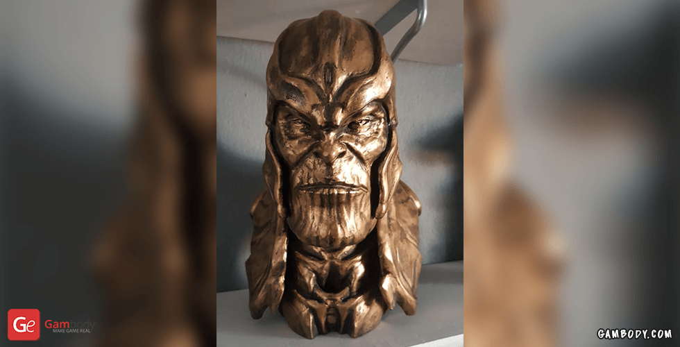 Buy Thanos Bust 3D Printing Miniature | Static