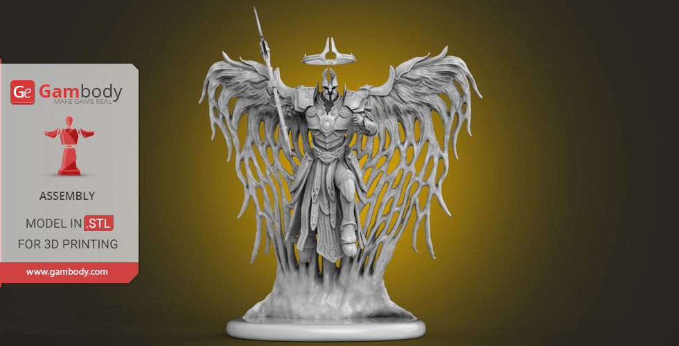 Buy Imperius 3D Printing Figurine | Assembly