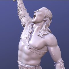 preview of Gannicus 3D Printing Figurine | Assembly