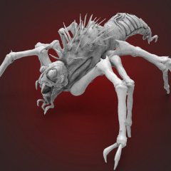 preview of Gray Widower 3D Printing Miniature | Assembly
