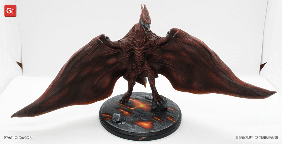 Buy Rodan 3D Printing Figurine | Assembly