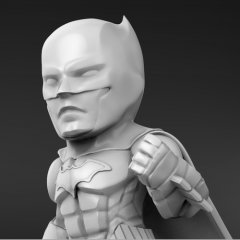preview of Chibi Batman 3D Printing Miniature | Assembly