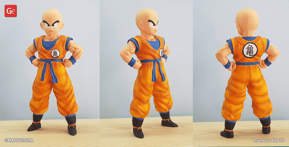 Buy Krillin 3D Printing Figurine | Assembly