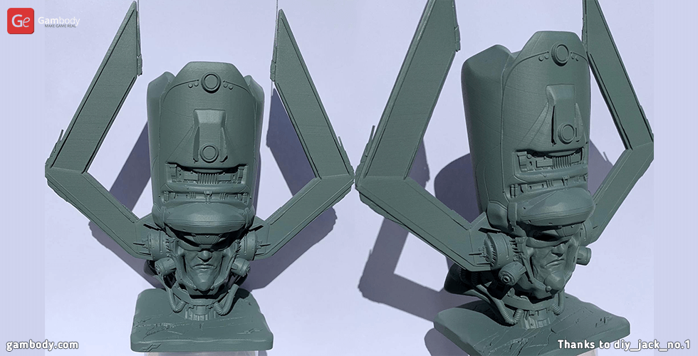Buy Galactus Bust 3D Printing Figurine | Static