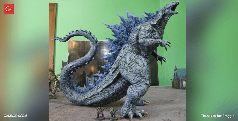 Buy Godzilla Hybrid 3D Printing Figurine | Assembly