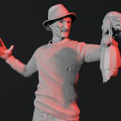 preview of Freddy Krueger 3D Printing Figurine | Assembly