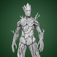 preview of Adult Groot 3D Printing Figurine | Assembly