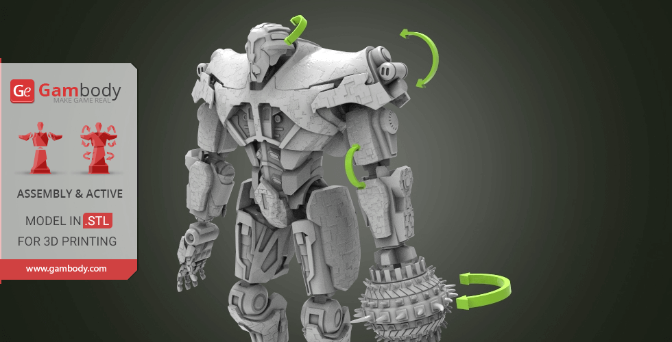 Titans - 3D Print Model by RogerDS