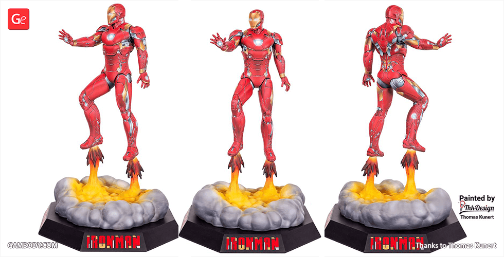 Buy Iron Man Mark 46 3D Printing Figurine | Assembly